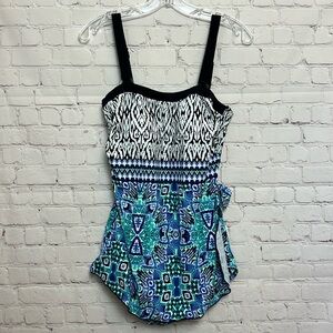 Rose Marie Reid Boho Print Swim Dress